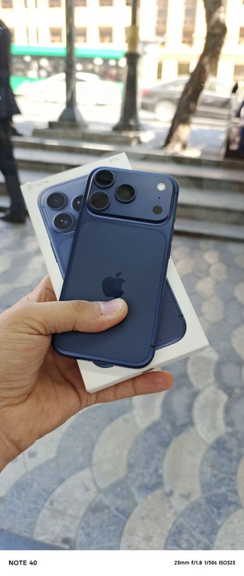 Apple iPhone 17 Pro Deep Blue 256GB/12GB — Bakı
