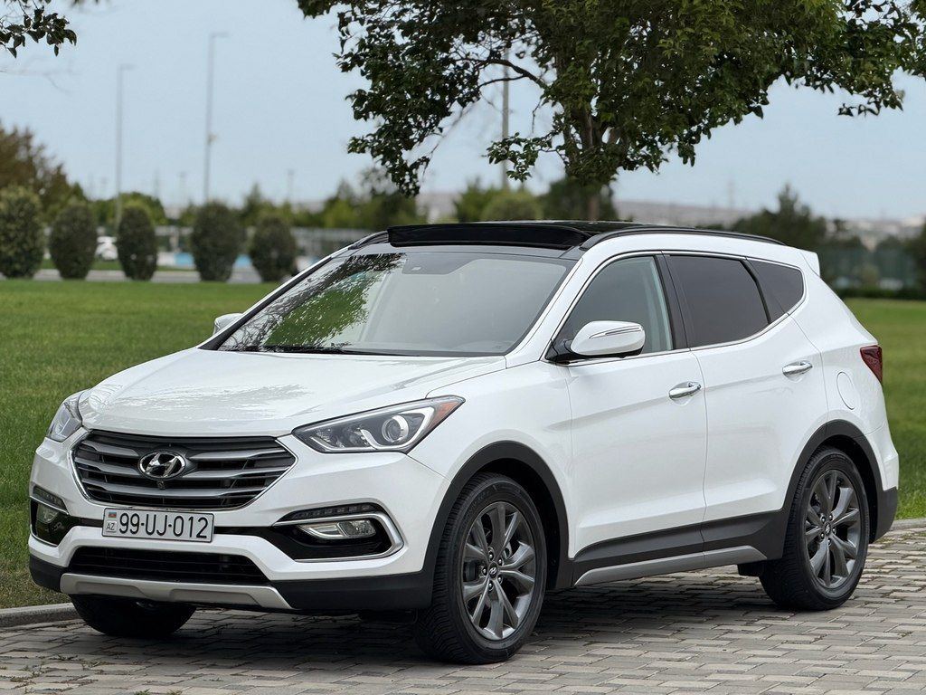 Hyundai Santa Fe, 2.0 L, 2017 il, 109 000 km — Avtomobillər, Bakı (4)