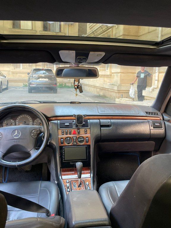 Mercedes E 240, 2.4 L, 1999 il, 393 000 km — Avtomobillər, Bakı (5)