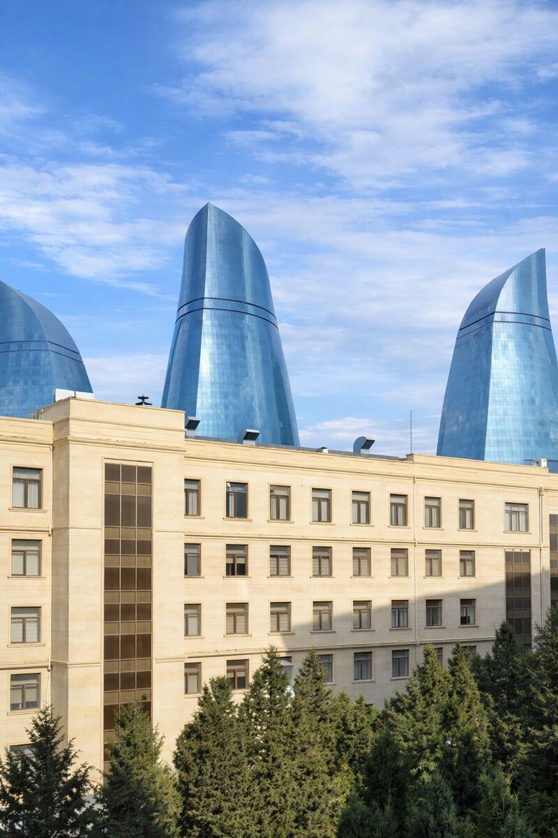 İcarəyə verilir 3 otaqlı yeni tikili 90 m² — Mənzil, Bakı (10)