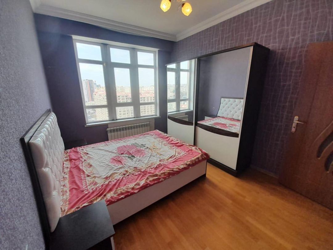 İcarəyə verilir 3 otaqlı yeni tikili 128 m² — Mənzil, Bakı (6)
