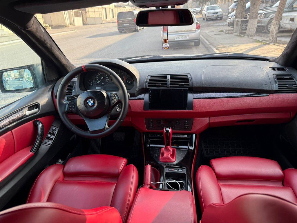 BMW X5, 4.4 L, 2002 il, 380 000 km — Avtomobillər, Bakı (2)