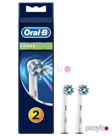 Oral-B Cross Action Ehtiyat Diş Fırçası Başlığı, 2 ədəd — Bakı