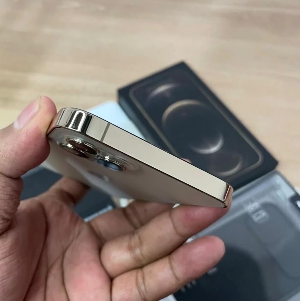 IPhone 12 Pro, 256 GB, Qızılı, Zəmanət, Simsiz şarj, Face ID — Apple iPhone, Digah (4)