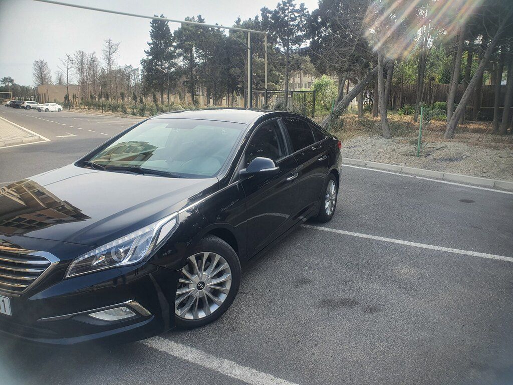 Hyundai Sonata, 2.0 L, 2015 il, 216 272 km — Avtomobillər, Bakı (3)