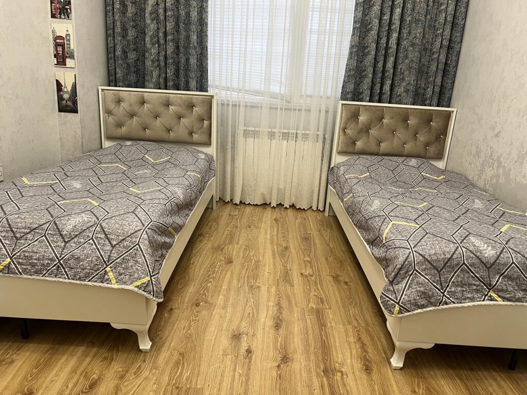 İki ədəd tək nəfərlik çarpayı dəsti - Ölçü: təxmini 90x200 sm — Mebel, Bakı (4)