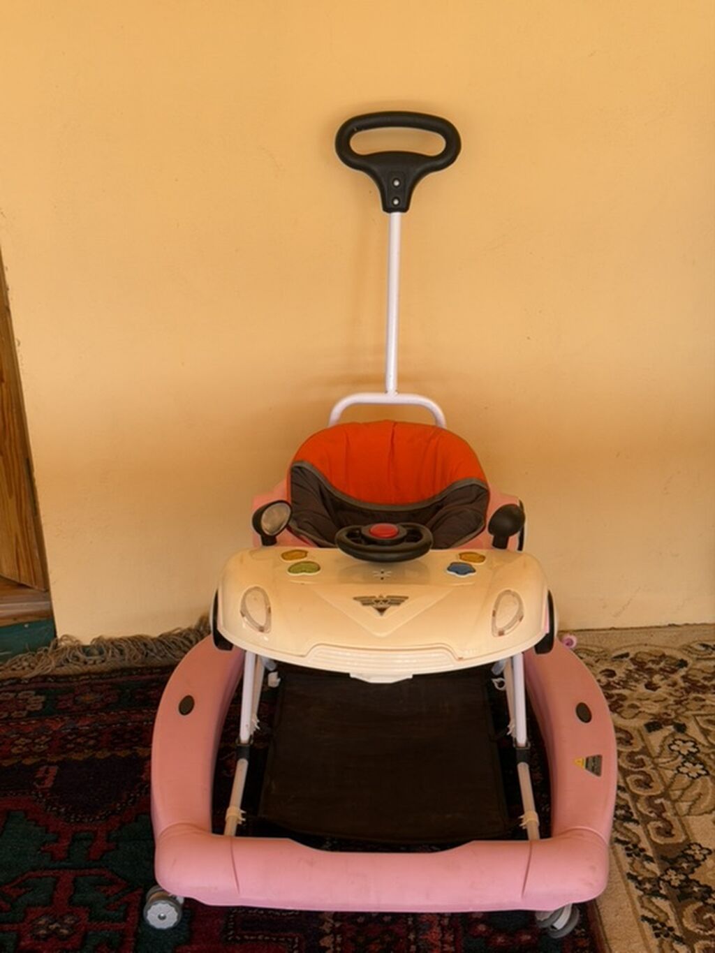Uşaq yelləncəyi və uşaq gəzdirəni satilir ikinci el kimi ikisi bir — Mebel, Şəmkir (2)