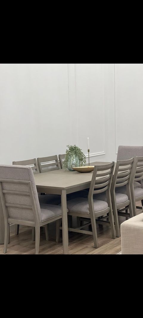 Qonaq otağı üçün, İşlənmiş, Açılan, Dördbucaq masa, 8 stul — Bakı