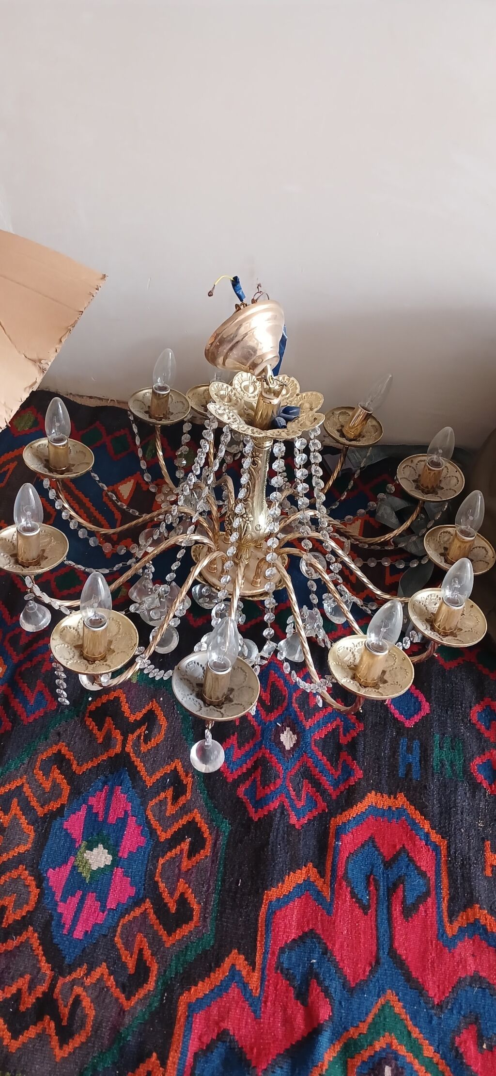 Çılçıraq, 8 lampa, Metal — İşıqlandırma, Bakı