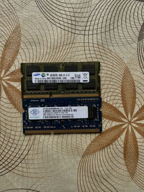 Noutbuk üçün 2 ədəd So-dımm RAM dəsti - Modellər: - Samsung — Bakı