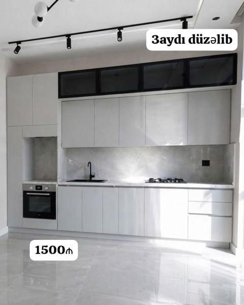 *1500₼ Mətbəx mebeli Satılır*‼ 3aydı duzəldilib ÖLÇÜ:-344 — Bakı