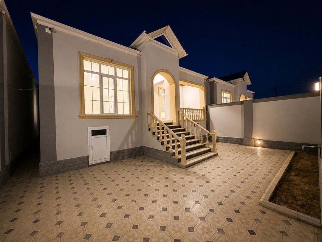 Satılır 3 otaqlı həyət evi/bağ evi 100 m² — Ev, villa, Bakı (4)