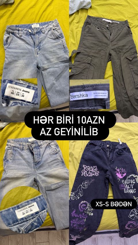 Qiymetlerinden qat qat ashagi satilir — Bakı