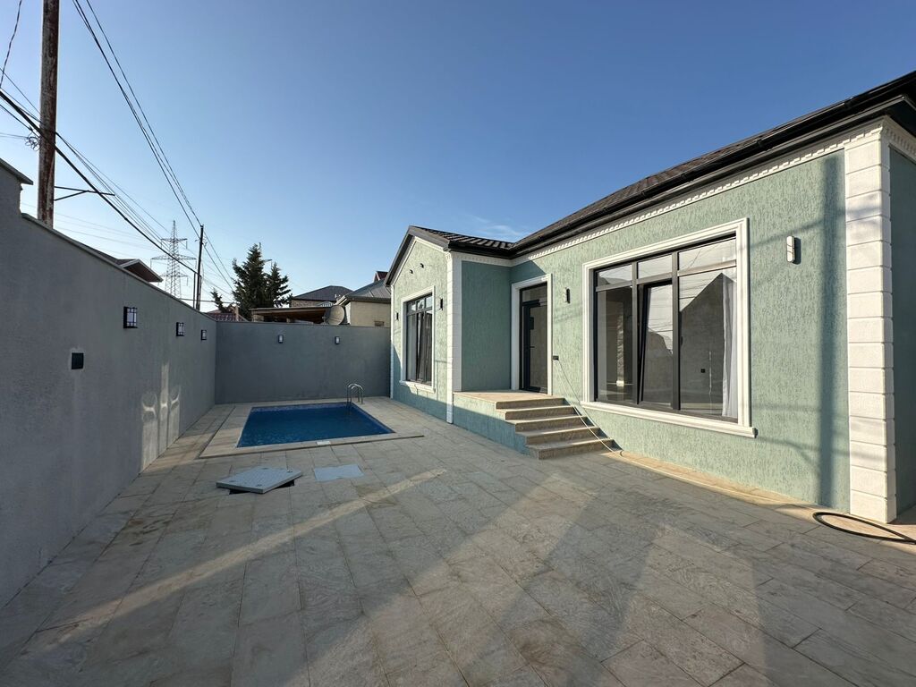 Satılır 4 otaqlı həyət evi/bağ evi 130 m² — Ev, villa, Bakı (3)