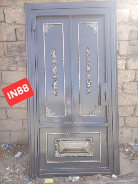 Mənzil üçün İşlənmiş Giriş qapısı 100x210 sm Zamok ilə, Zəmanətli, Ünvandan götürmə — Digah