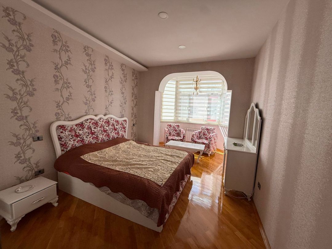 3-otaqlı yeni tikili kirayə verilir, İnşaatçılar m., 120 m² — Mənzil, Bakı (3)