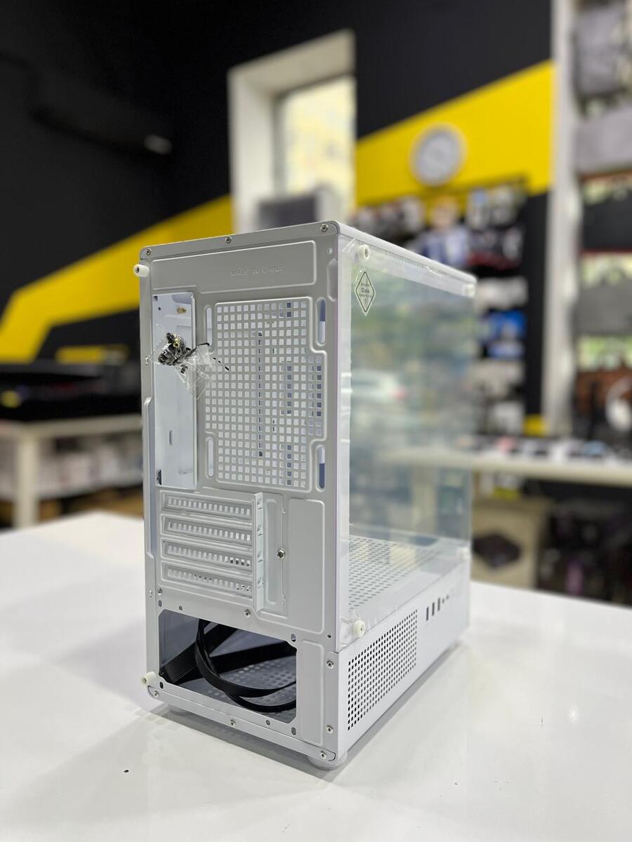 Aquarium Case Ruix X1 Mona M-Atx White — Elektronika, Bakı (5)
