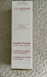 Clarins Double Serum 100 ml – Yeni, istifadə olunmayıb Hədiyyə — Üz baxımı