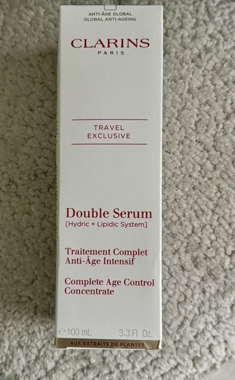 Clarins Double Serum 100 ml – Yeni, istifadə olunmayıb Hədiyyə — Bakı