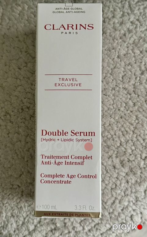 Clarins Double Serum 100 ml – Yeni, istifadə olunmayıb Hədiyyə — Bakı