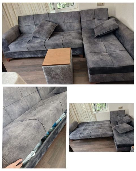 Kunc divan satilir. 250 azn. Olcusu 250x150 acilir bazasi var unvan — Qobu