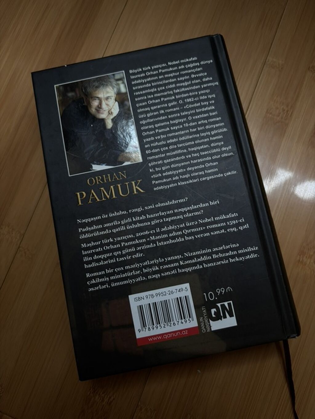Orhan Pamuk – “Mənim adım qırmızı” (roman), Azərbaycan dilində nəşr — Kitablar və jurnallar, Xırdalan (2)