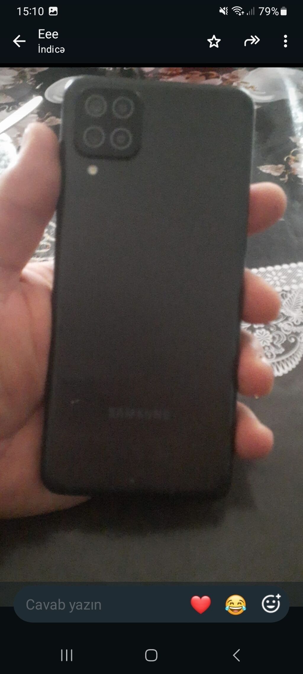 Samsung Galaxy A12, 64 GB, rəng - Qara — Samsung, Gəncə