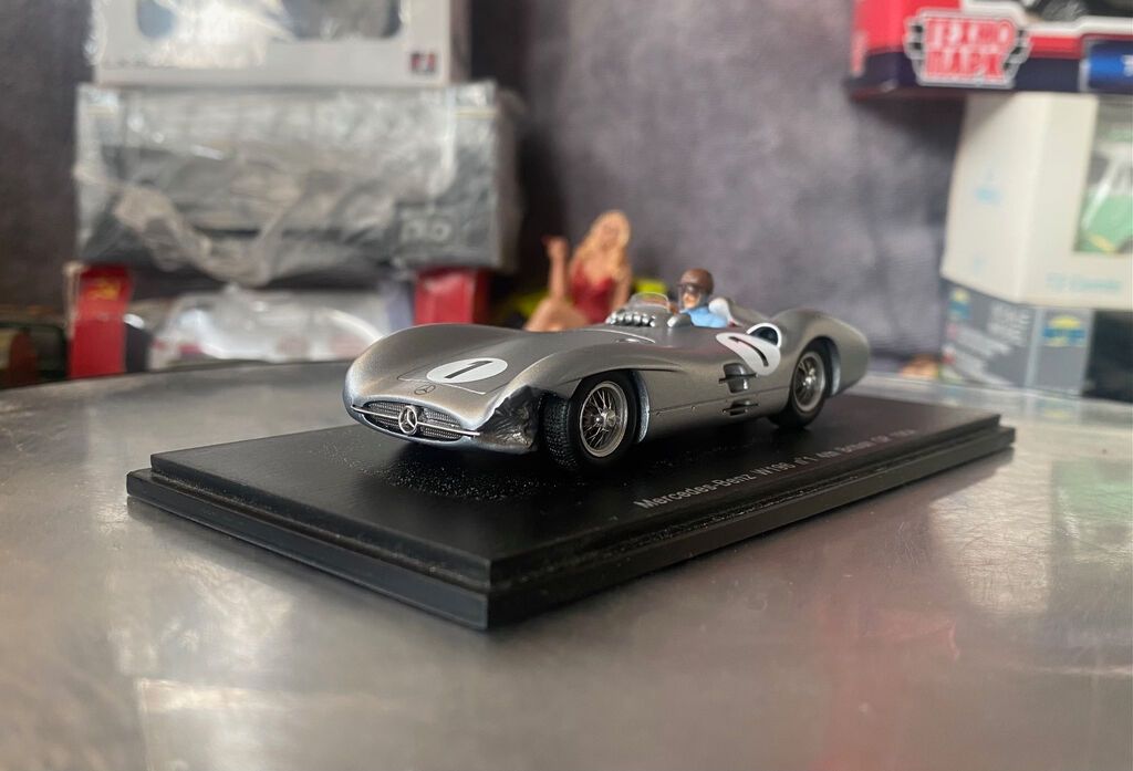 Mercedes, 1954 il, 1:43, Dəmir, Ödənişli çatdırılma — İdman, hobi, istirahət, Bakı (8)