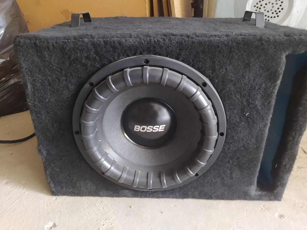Avto subwoofer qutusu ilə - Marka: Bosse (subwoofer) - Tip: Avtomobil — Elektronika, Bakı