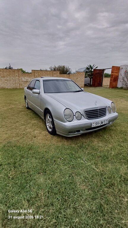 Mercedes E 200, 2.2 L, 1999 il, 400 000 km — Avtomobillər, Ağcabədi (3)