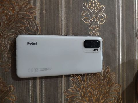 Redmi Note 10, 128 GB, rəng - Ağ, Barmaq izi — Fatmayı