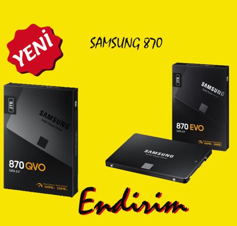 SSD 2TB Samsung 860 EVO 2.5 SATA3 560/530 — Bakı