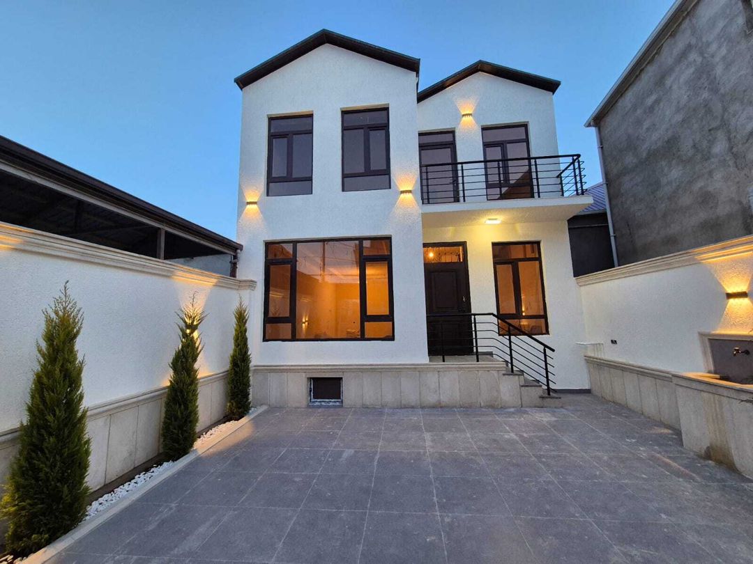 Satılır 4 otaqlı həyət evi/bağ evi 130 m² — Ev, villa, Bakı (4)