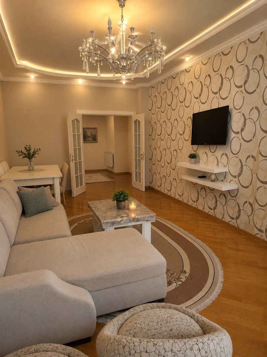 İcarəyə verilir 3 otaqlı yeni tikili 125 m² — Mənzil, Bakı (2)