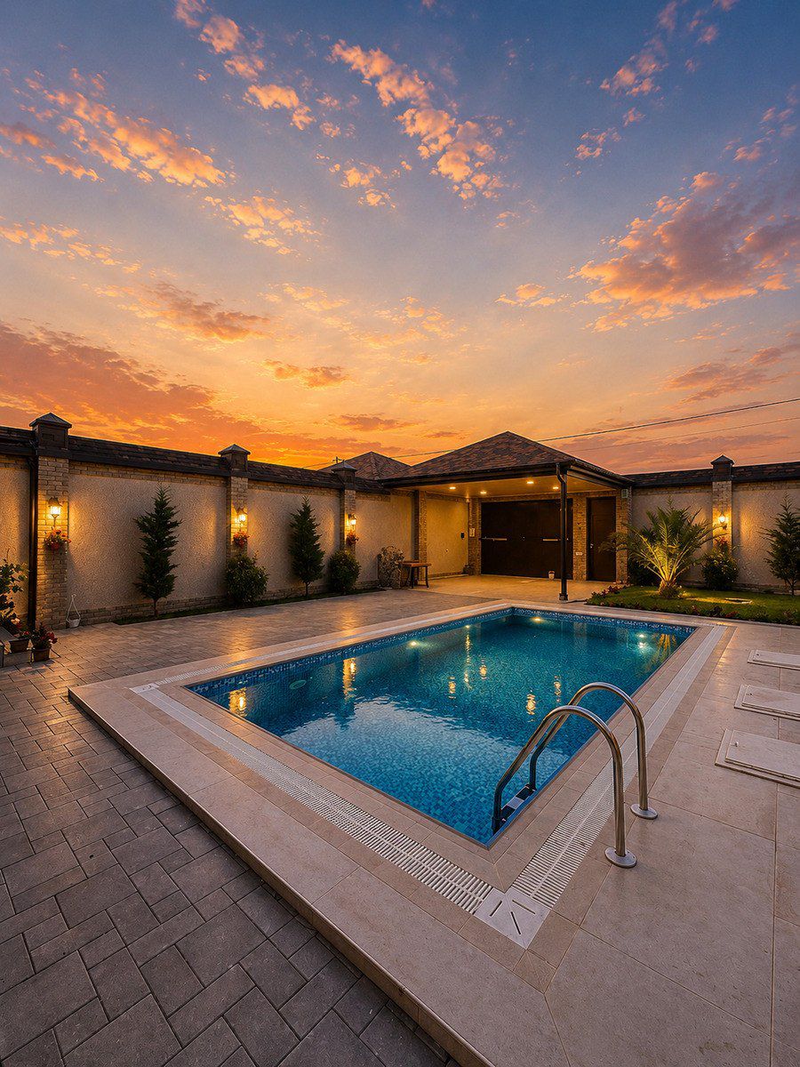 Satılır 6 otaqlı həyət evi/bağ evi 250 m² — Ev, villa, Bakı (2)