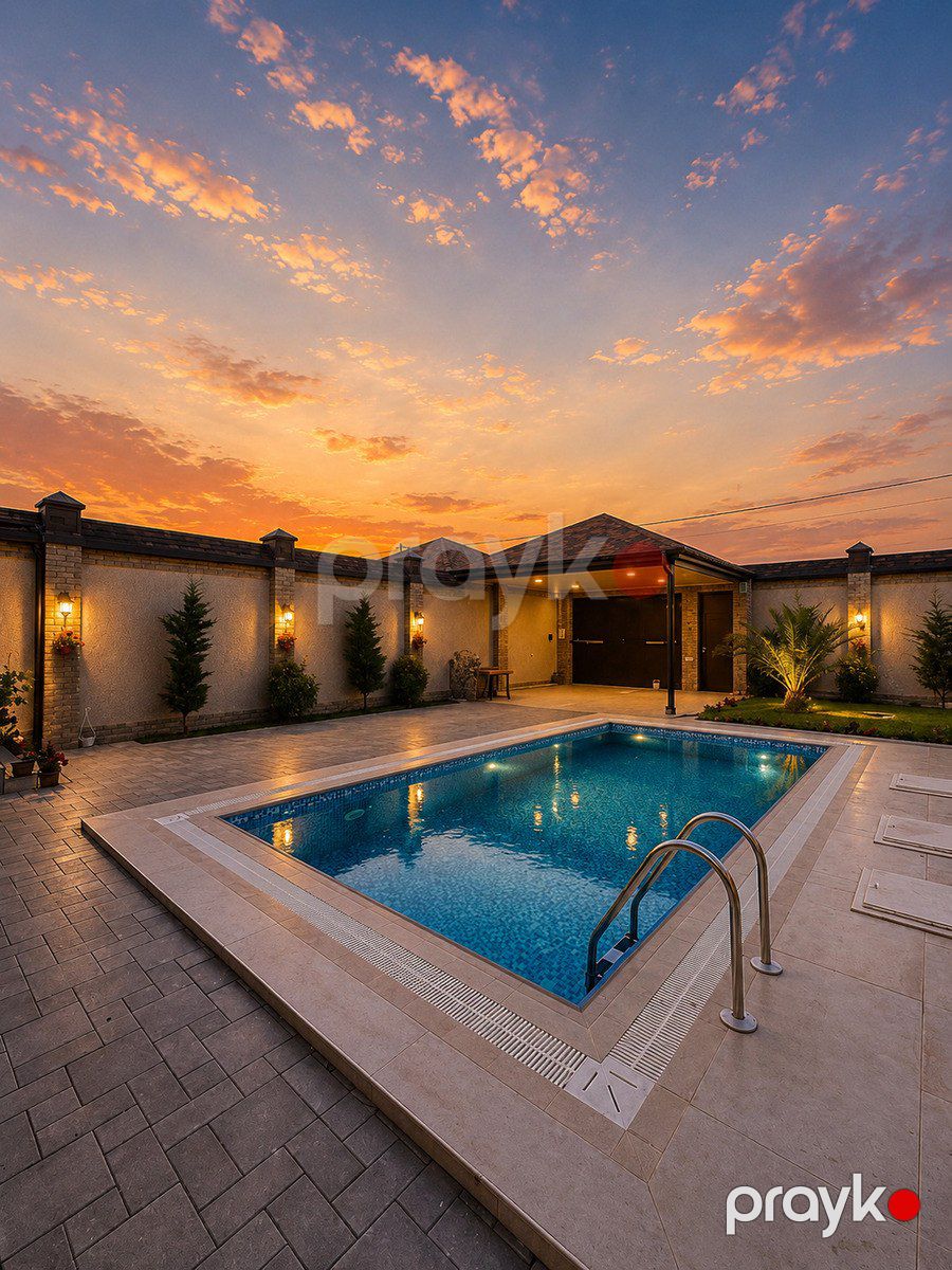 Satılır 6 otaqlı həyət evi/bağ evi 250 m² — Ev, villa, Bakı (2)