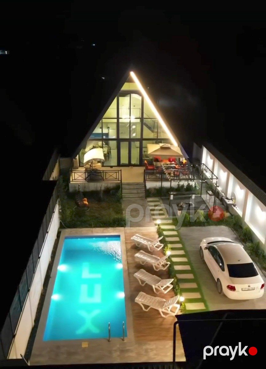 İcarəyə verilir 3 otaqlı həyət evi/bağ evi 120 m² — Ev, villa, Qəbələ (7)