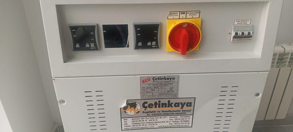 Çetinkaya AC Gərginlik Tənzimləyicisi (ECO seriyası) - Model: AC — Təmir və inşaat, Zərdab (2)
