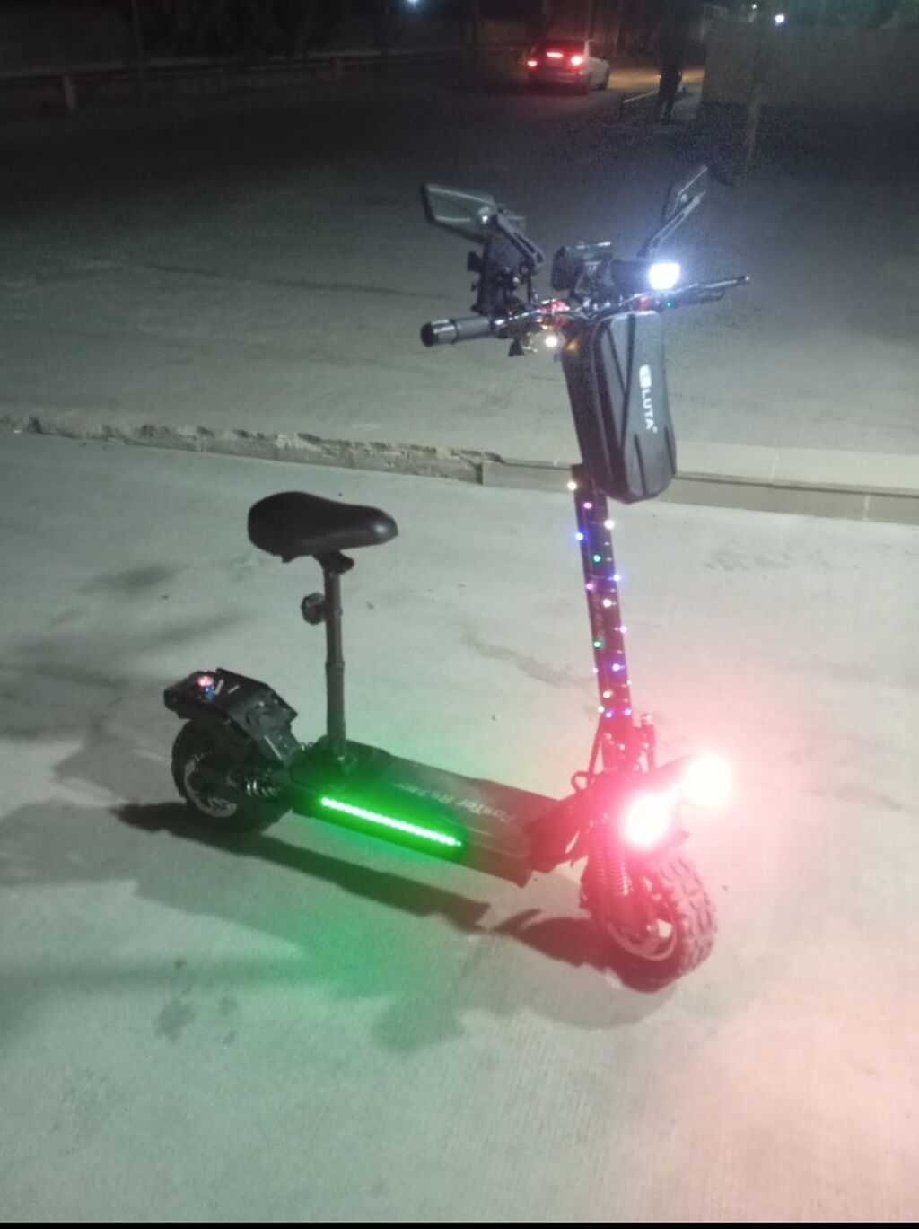 Yeni FasTer Rs7 Skuter Elektrik skuter – güclü işıqlandırma və rahat — İdman, hobi, istirahət, Digah (3)