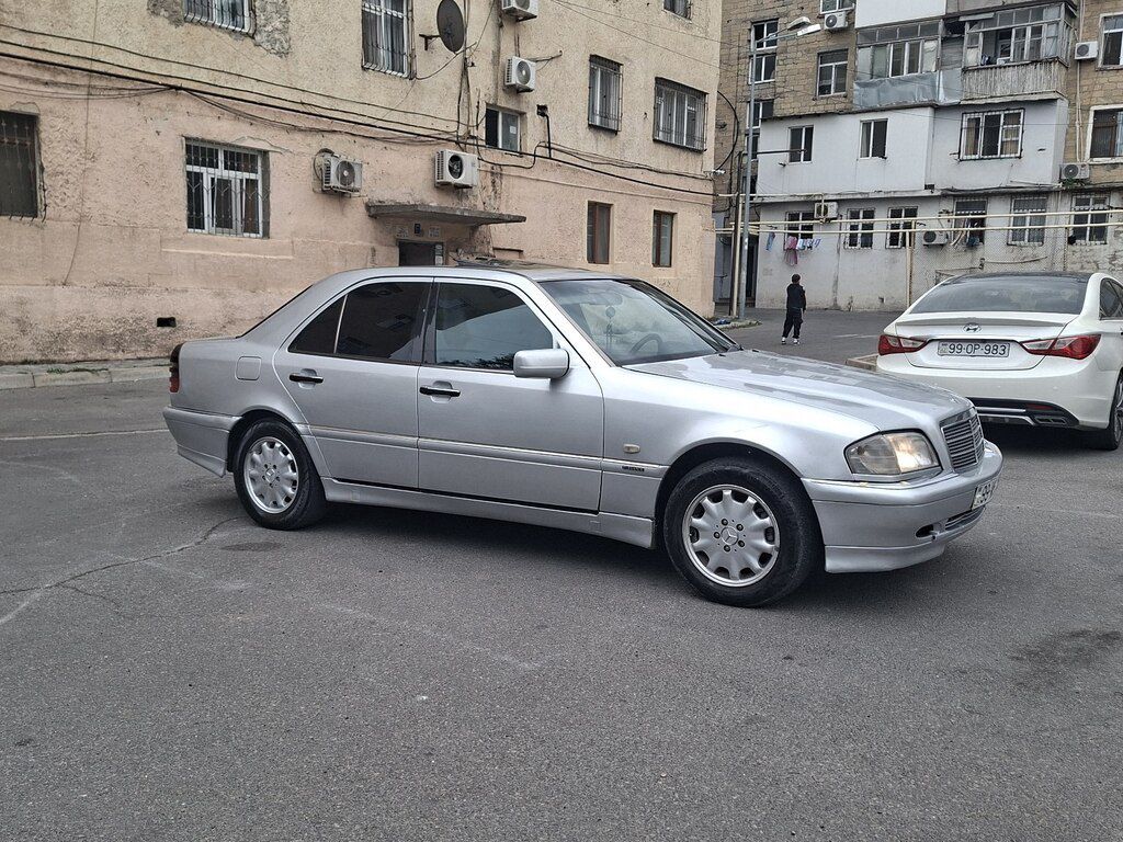 Mercedes C 200, 2.2 L, 1997 il, 245 000 km — Avtomobillər, Bakı (7)
