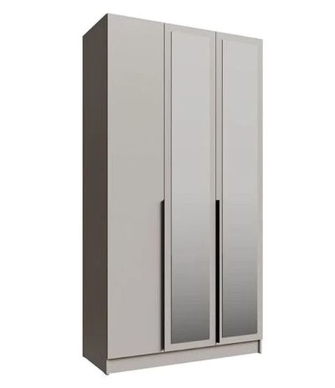 Yeni, 3 qapılı, Güzgülü, Boz, Açılan, Düz dolab — Bakı