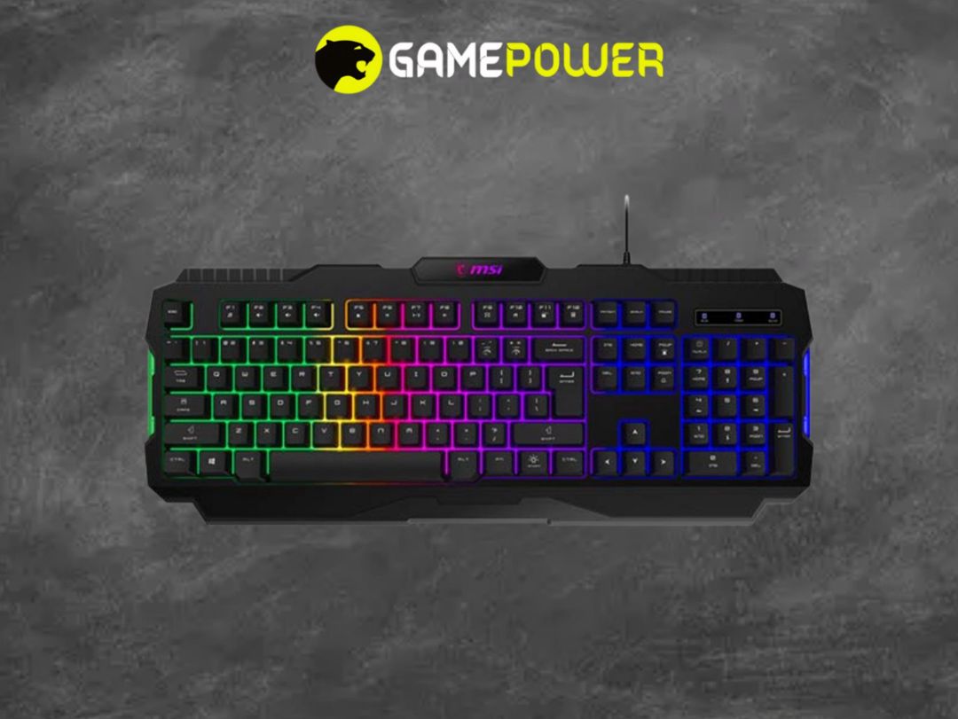 Klaviatura MSI Forge GK100 Black RGB — Elektronika, Bakı (2)