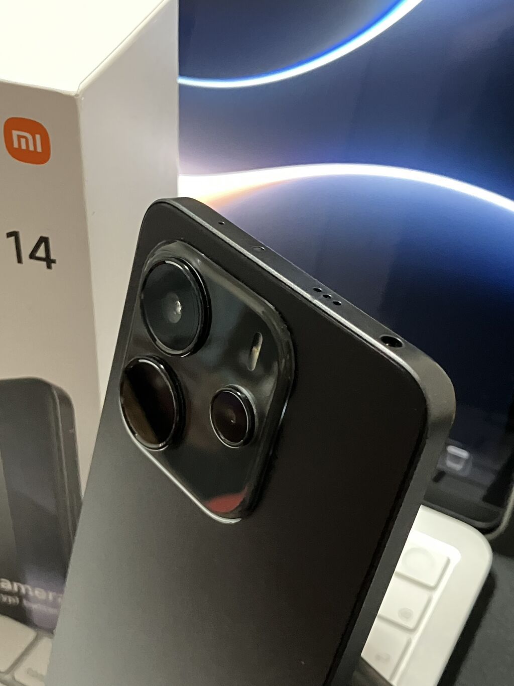 Redmi Note 14, 256 GB, rəng - Qara, Zəmanət, Düyməli, Sensor — Elektronika, Masazır (4)