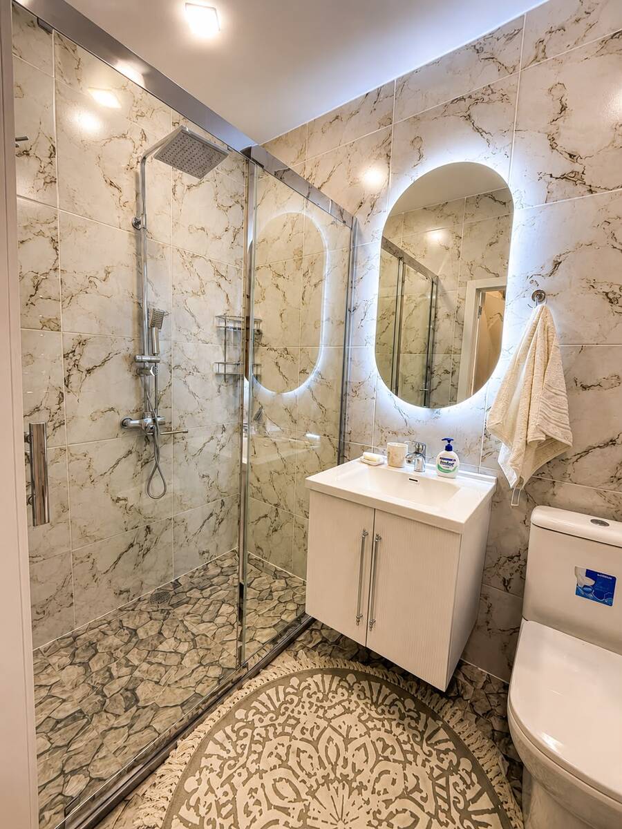 Satılır 2 otaqlı yeni tikili 55 m² — Mənzil, Bakı (7)