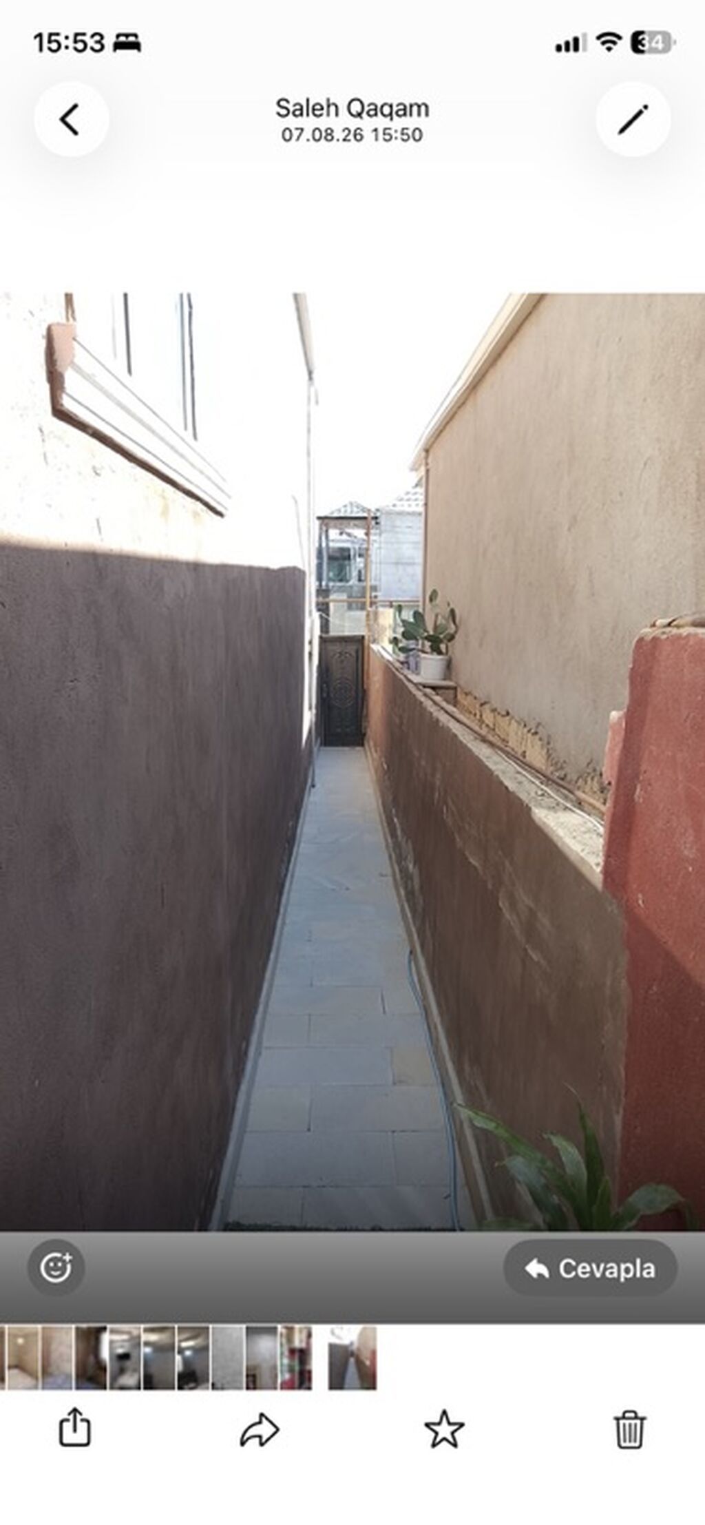 Bineqedi 3 otag ev paket ev gir yasa evdi idyal veziyede qiymet 55 min — Daşınmaz əmlak, Mehdiabad (5)