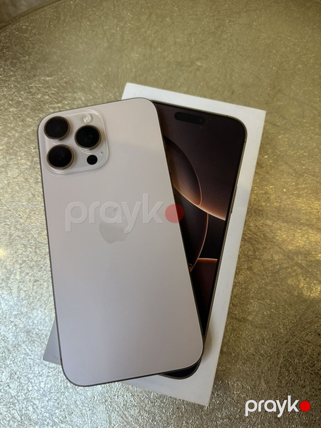 IPhone 16 Pro Max, 256 GB, White Titanium, Face ID — Apple iPhone, Güzdək (3)