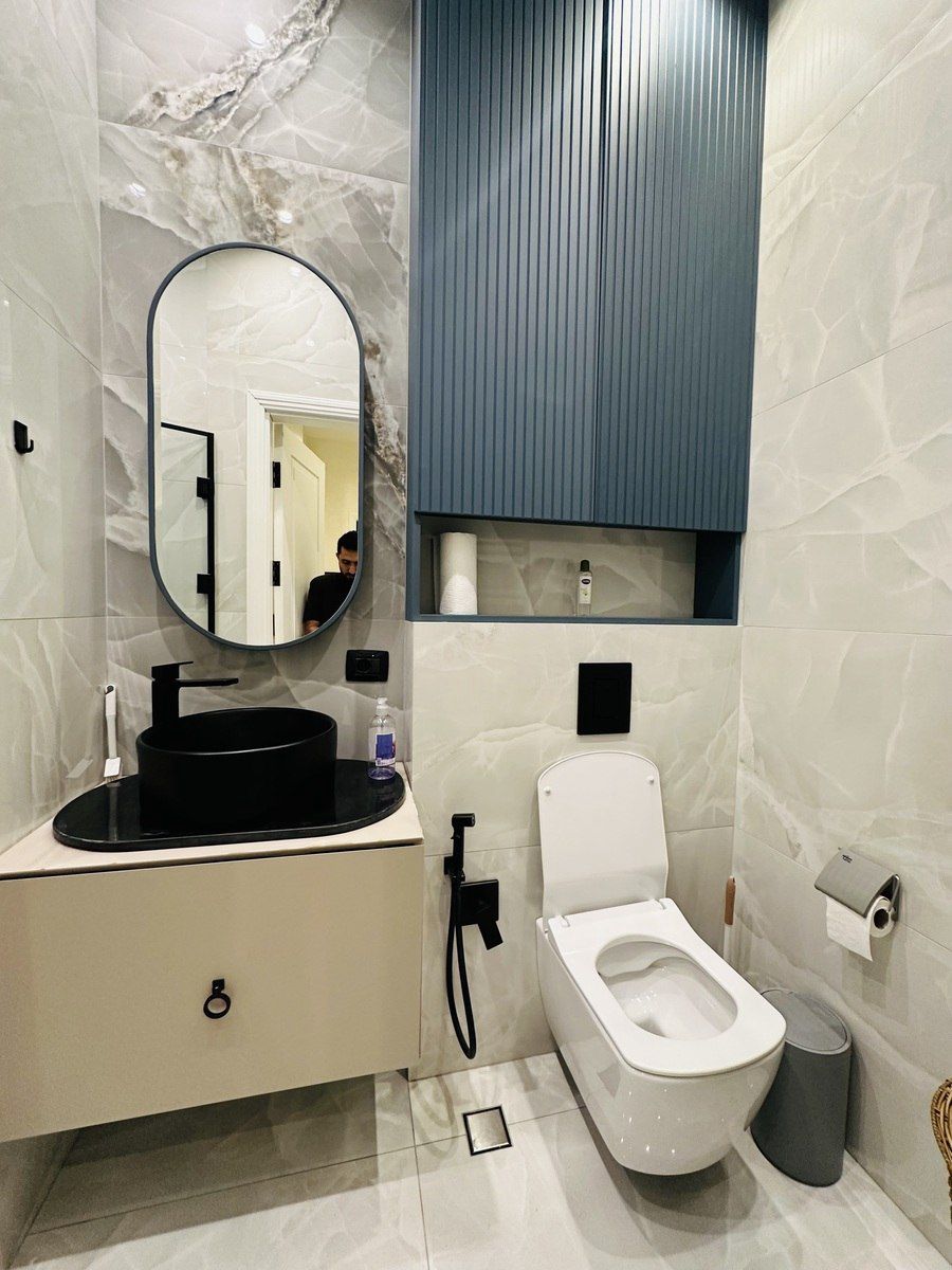 İcarəyə verilir 3 otaqlı yeni tikili 135 m² — Mənzil, Bakı (9)