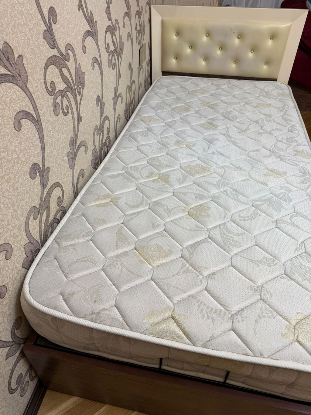 İşlənmiş, Təknəfərlik çarpayı, Bazasız, Matras ilə, Siyirməli — Mebel, Bakı