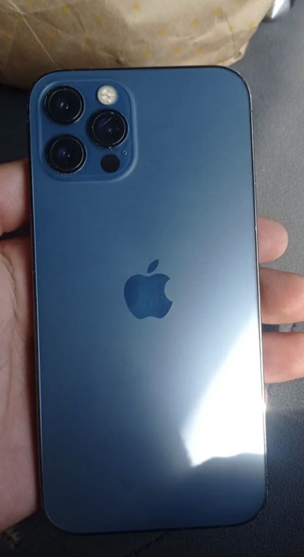 IPhone 12 Pro Max, 256 GB, Pacific Blue, Face ID — Apple iPhone, Bakı (2)