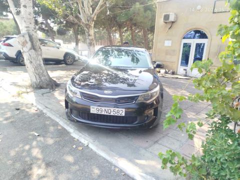 Kia Optima, 2.0 L, 9.8 kWh, 2016 il, 280 000 km — Bakı